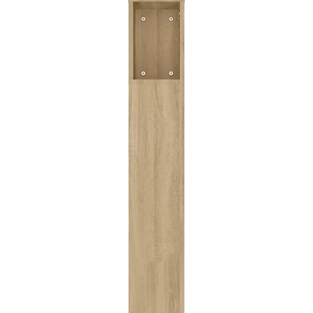 Vidaxl Armoire de Tête de Lit Murale Meuble de Chambre à Coucher Tête de Lit avec Rangement Accessoire de Lit Intérieur 811946* Tête De Lit