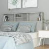 Armoire de tête de lit Gris béton 160x19x103,5 cm 811875>Vidaxl Online