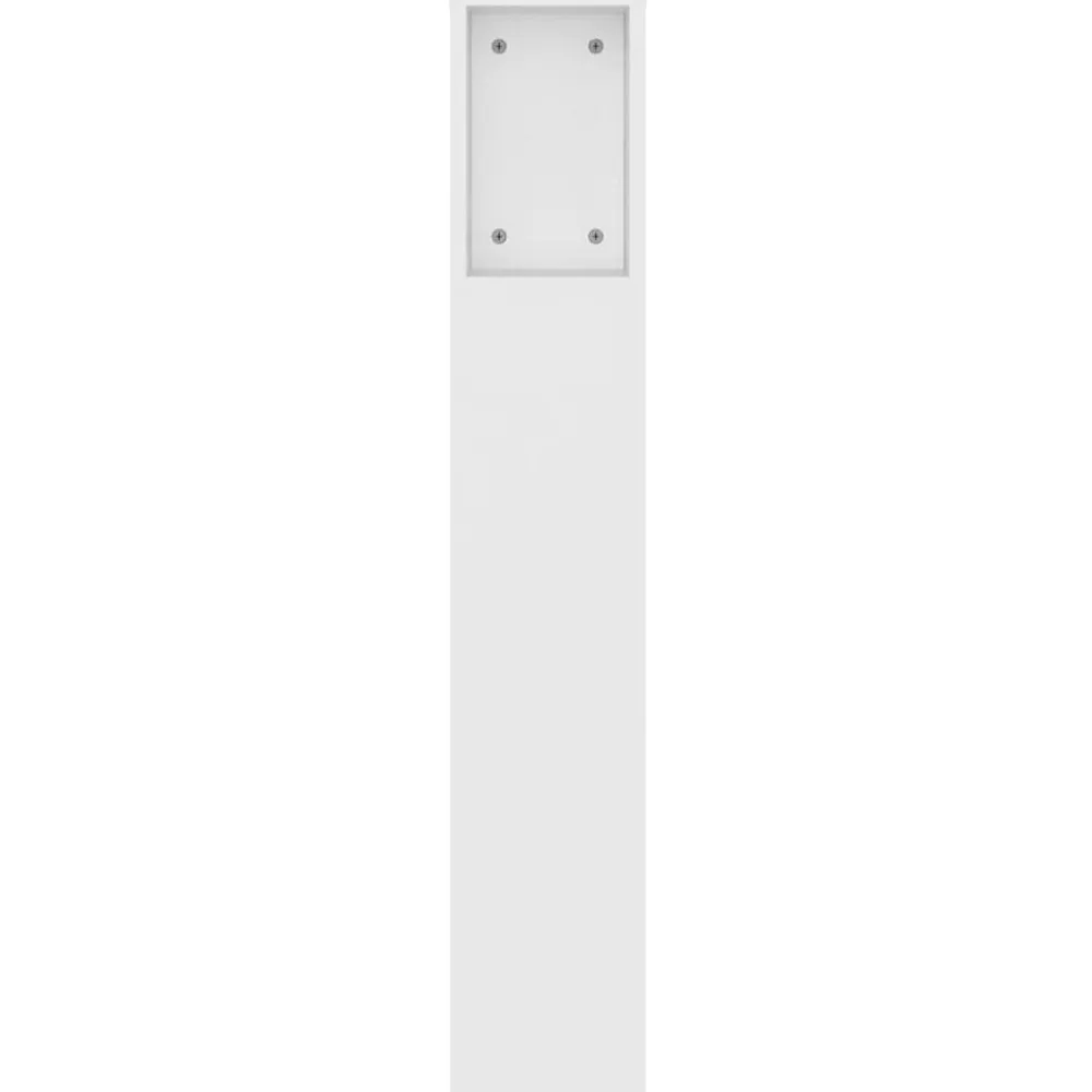 Armoire de tête de lit Blanc 140x18,5x104,5 cm 811925>Vidaxl Online