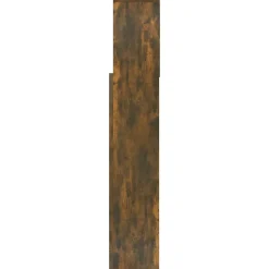 Vidaxl Armoire de tête de lit Chêne fumé 160x19x103,5 cm 817252* Tête De Lit