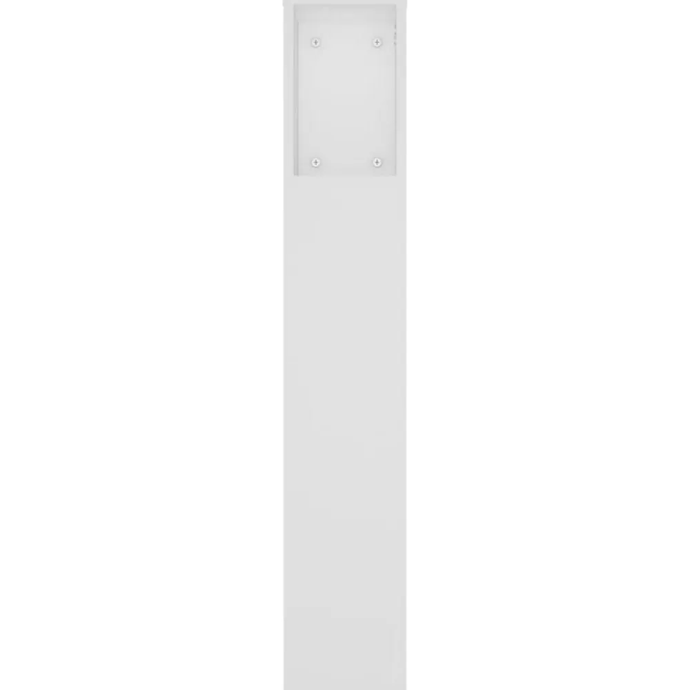 Vidaxl Armoire de tête de lit Blanc 180x18,5x104,5 cm 811943* Tête De Lit
