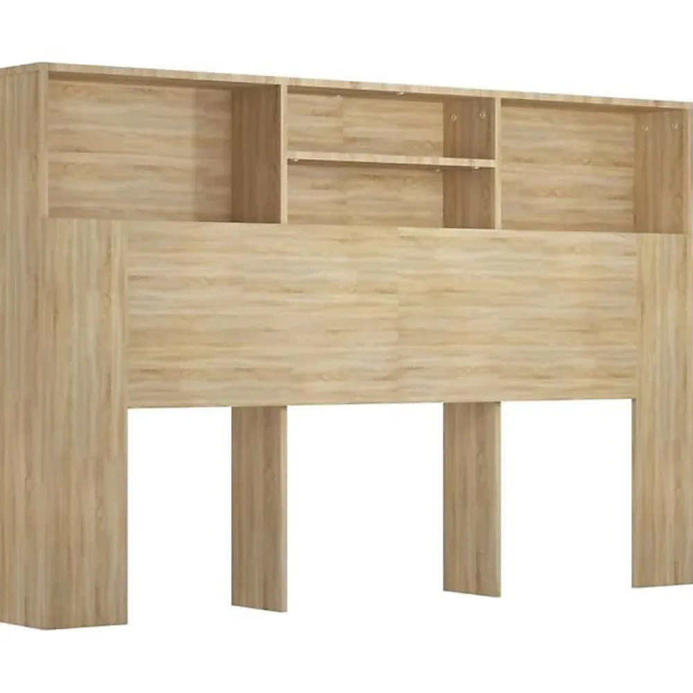 Armoire de tête de lit Chêne sonoma 160x19x103,5 cm 811874>Vidaxl Best