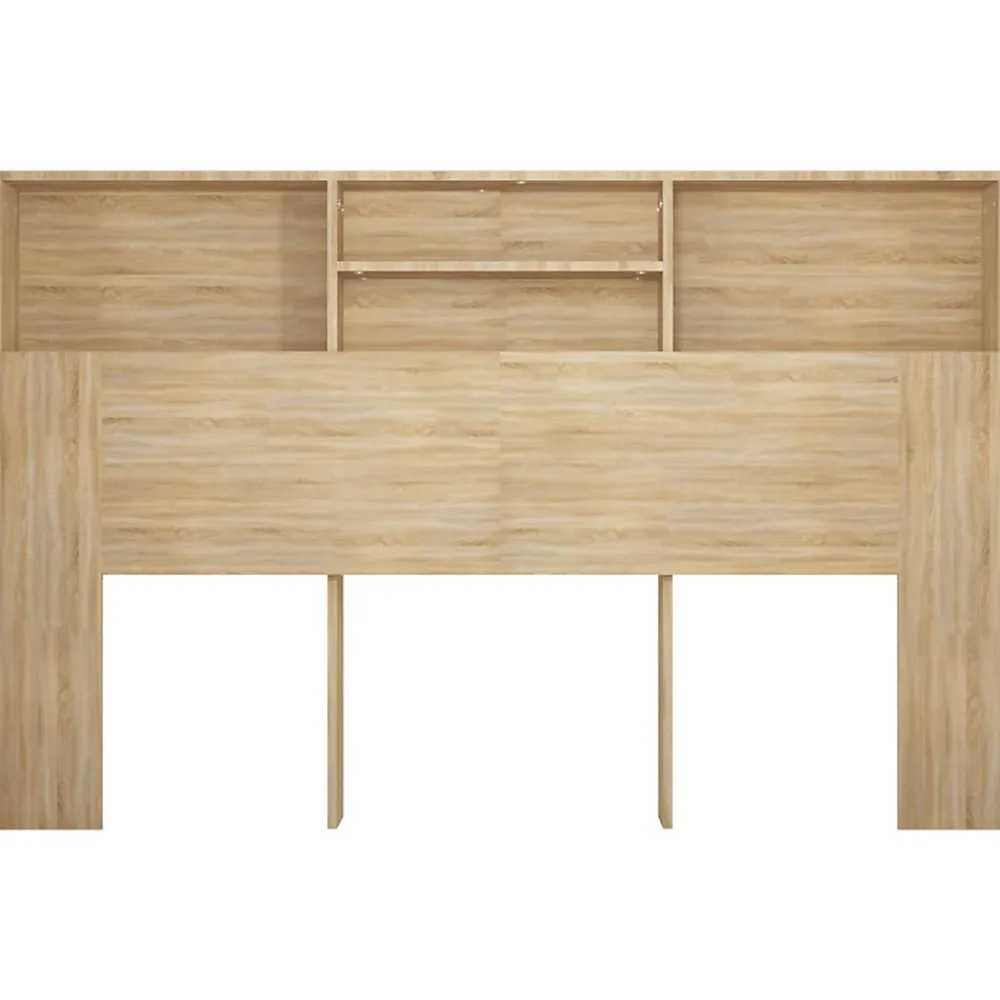 Armoire de tête de lit Chêne sonoma 160x19x103,5 cm 811874>Vidaxl Best