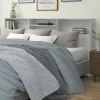 Armoire de tête de lit Gris béton 220x19x103,5 cm 811902>Vidaxl