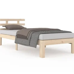 Cadre de lit Bois massif 100x200 cm 814744>Vidaxl Best