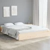 Cadre de lit Bois massif 140x200 cm 820042>Vidaxl Hot