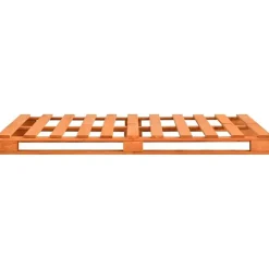 Vidaxl Cadre de lit de palette Marron Bois de pin massif 160 x 200 cm* Sommier