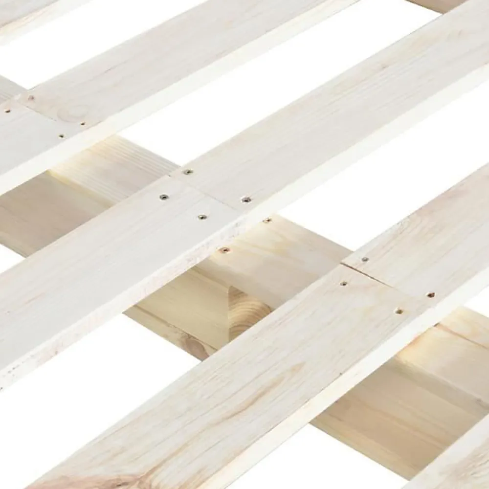 Cadre de lit de palette Bois de pin massif 140 x 200 cm>Vidaxl Discount