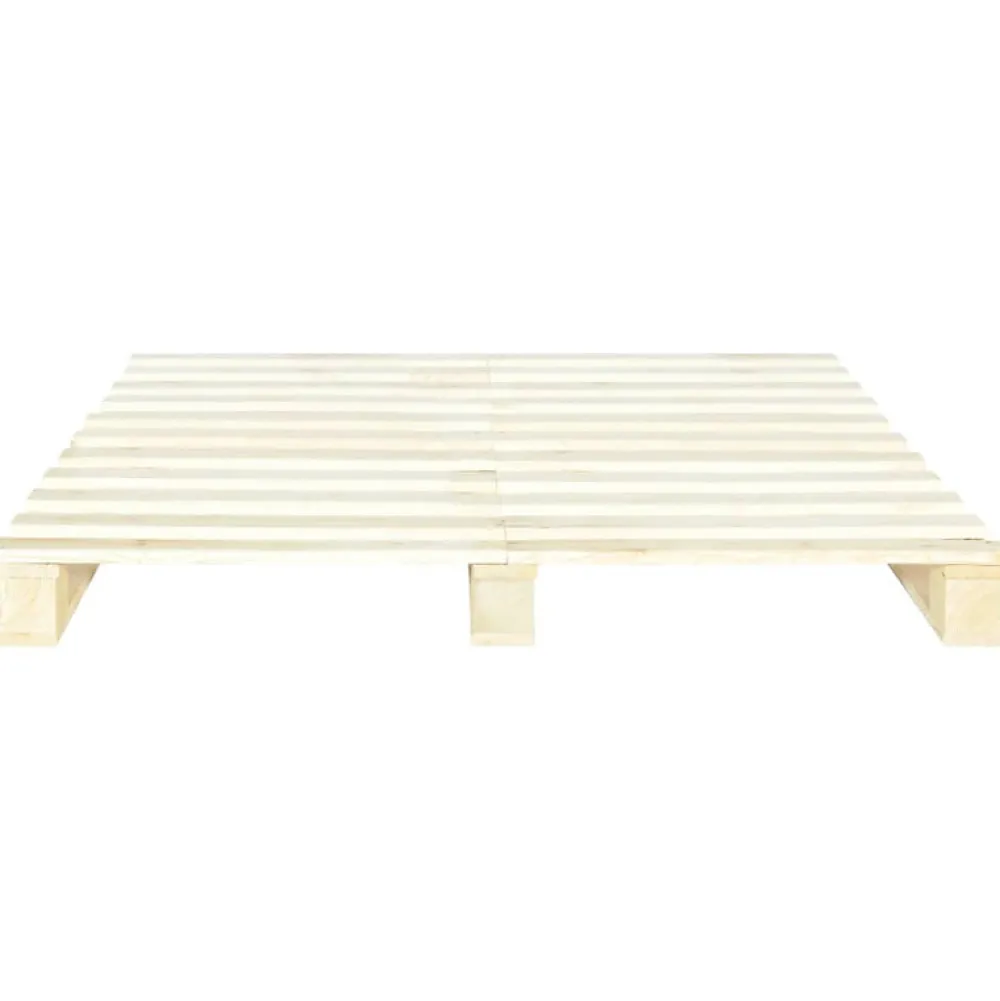 Cadre de lit de palette Bois de pin massif 140 x 200 cm>Vidaxl Discount