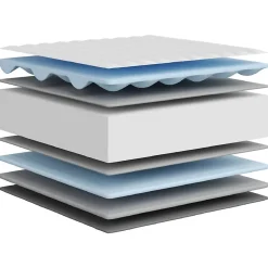 Vidaxl Matelas en mousse moyennement doux 140x190 cm 373010* Matelas