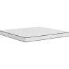 Vidaxl Matelas en mousse moyennement doux 200x200 cm 373039* Matelas