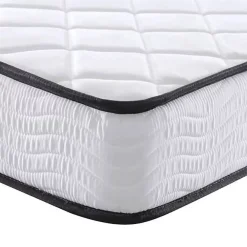 Vidaxl Matelas en mousse moyennement doux 200x200 cm 373039* Matelas