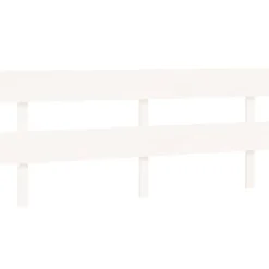 Vidaxl Tête de lit Blanc 184x3x81 cm Bois massif de pin 819086* Tête De Lit