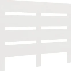 Vidaxl Tête de lit Blanc 90x3x80 cm Bois massif de pin821328* Tête De Lit