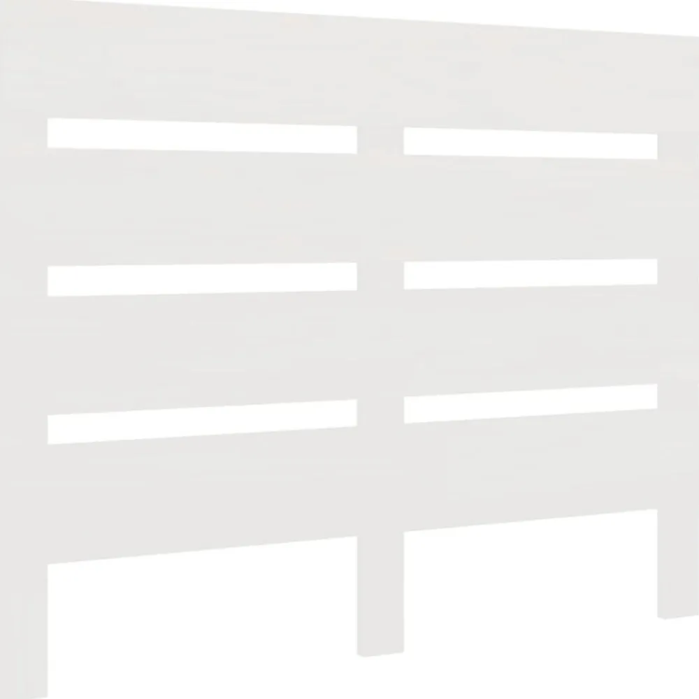 Vidaxl Tête de lit Blanc 90x3x80 cm Bois massif de pin821328* Tête De Lit