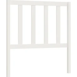 Vidaxl Tête de lit Blanc 81x4x100 cm Bois massif de pin 817716* Tête De Lit