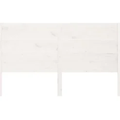 Vidaxl Tête de lit Blanc 146x4x100 cm Bois massif de pin 818721* Tête De Lit