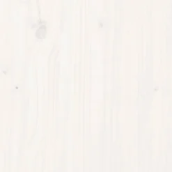 Tête de lit Blanc, 146x4x100 cm Bois massif de pin><noscript><img width=