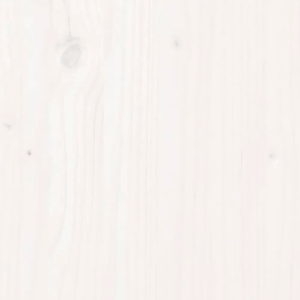 Vidaxl Tête de lit Blanc 159,5x3x80,5 cm Bois massif de pin 819231* Tête De Lit