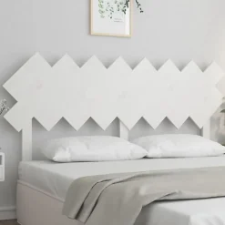 Vidaxl Tête de lit Blanc 159,5x3x80,5 cm Bois massif de pin 819231* Tête De Lit