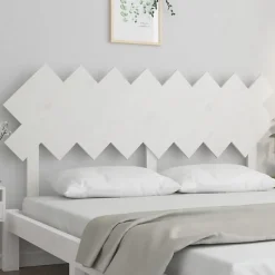 Vidaxl Tête de lit Blanc 159,5x3x80,5 cm Bois massif de pin 819231* Tête De Lit