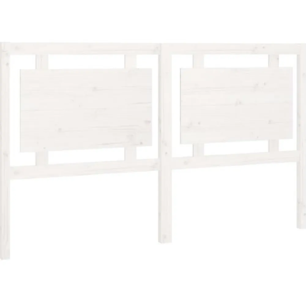 Tête de lit Blanc 165,5x4x100 cm Bois massif de pin 817951>Vidaxl Best