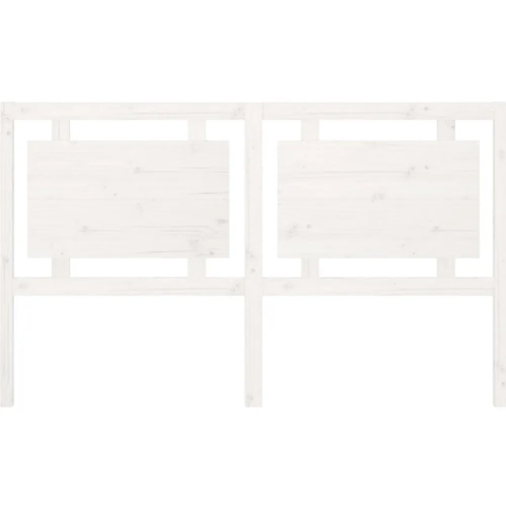 Tête de lit Blanc 165,5x4x100 cm Bois massif de pin 817951>Vidaxl Best