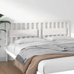Tête de lit Blanc 185,5x4x100 cm Bois massif de pin 818586>Vidaxl Hot