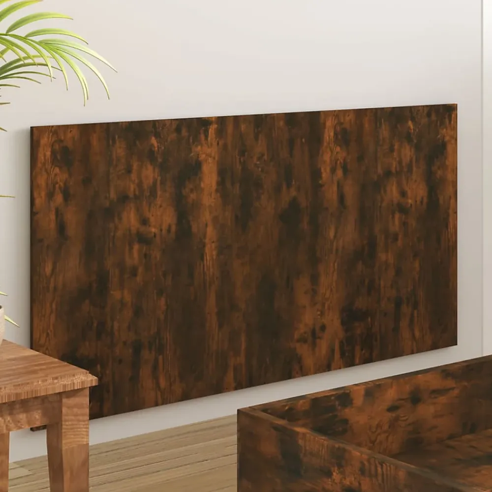 Vidaxl Tête de lit Chêne fumé 160x1,5x80 cm Bois d'ingénierie 816973* Tête De Lit