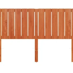 Tête de lit cire marron 135 cm bois massif de pin 844343><noscript><img width=