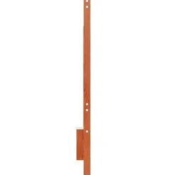 Vidaxl Tête de lit cire marron 135 cm bois massif de pin 844333* Tête De Lit