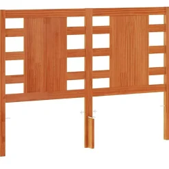 Vidaxl Tête de lit cire marron 135 cm bois massif de pin 844333* Tête De Lit