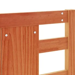 Vidaxl Tête de lit cire marron 135 cm bois massif de pin 844333* Tête De Lit