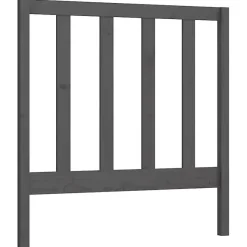 Tête de lit Gris 95x4x100 cm Bois massif de pin822239>Vidaxl Best