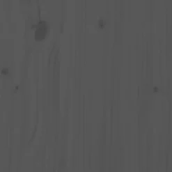 Vidaxl Tête de lit Gris 146x4x100 cm Bois massif de pin 817792* Tête De Lit