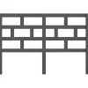 Vidaxl Tête de lit Gris, 166x4x100 cm Bois massif de pin* Tête De Lit