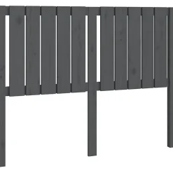 Tête de lit Gris 125,5x4x100 cm Bois massif de pin 818862>Vidaxl Clearance