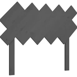 Tête de lit Gris 104x3x80,5 cm Bois massif de pin 819207>Vidaxl Best