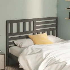 Tête de lit Gris 166x4x100 cm Bois massif de pin>Vidaxl Best