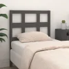 Tête de lit Gris 80,5x4x100 cm Bois massif de pin 818897>Vidaxl Discount