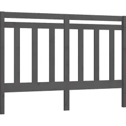 Tête de lit Gris 141x4x100 cm Bois massif de pin 817787>Vidaxl Sale