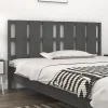 Vidaxl Tête de lit Gris 165,5x4x100 cm Bois massif de pin 818002* Tête De Lit