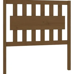 Tête de lit Marron miel 95,5x4x100 cm Bois massif de pin 818553>Vidaxl New