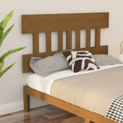 Tête de lit Marron miel 203,5x3x81 cm Bois massif de pin 819143>Vidaxl Hot