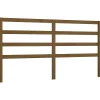 Vidaxl Tête de lit Marron miel 206x4x100 cm Bois massif de pin 817663* Tête De Lit