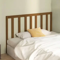 Vidaxl Tête de lit Marron miel 156x4x100 cm Bois massif de pin 817698* Tête De Lit