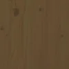Vidaxl Tête de lit Marron miel 146x4x100 cm Bois massif de pin 814097* Tête De Lit