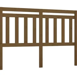 Vidaxl Tête de lit Marron miel 146x4x100 cm Bois massif de pin 814097* Tête De Lit