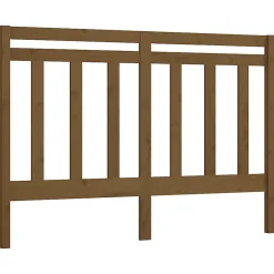 Vidaxl Tête de lit Marron miel 166x4x100 cm Bois massif de pin 817803* Tête De Lit