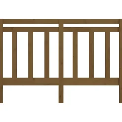 Vidaxl Tête de lit Marron miel 166x4x100 cm Bois massif de pin 817803* Tête De Lit